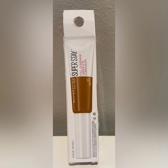 MAYBELLINE Superstay Full Coverage Under Eye Concealer 45 Tan NIB - Picture 4 of 14